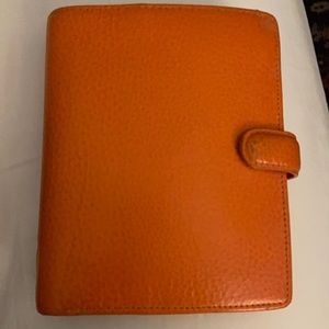 Authentic Filofax Pocket Finsbury with Accessories